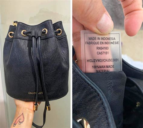 como saber si una bolsa calvin klein es original